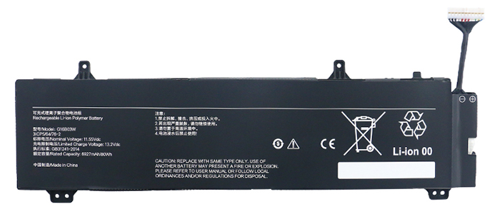 OEM Laptop Battery Replacement for XIAOMI G16B03W OEM Laptop Battery Replacement for XIAOMI G16B03W
