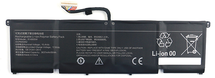 OEM Laptop Battery Replacement for XIAOMI R14B05W OEM Laptop Battery Replacement for XIAOMI R14B05W