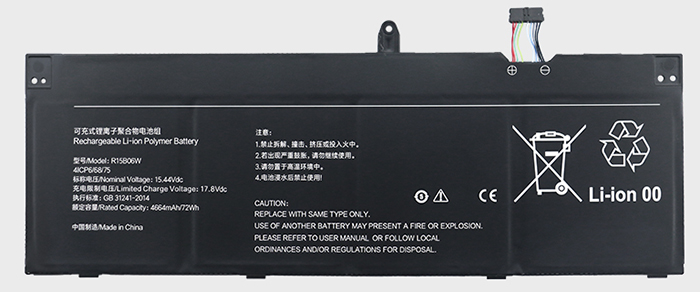 OEM Laptop Battery Replacement for  XIAOMI RMA2204 AB