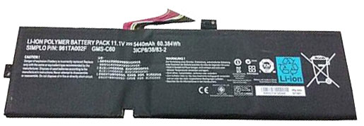 OEM Laptop Battery Replacement for RAZER GMS C60 OEM Laptop Battery Replacement for RAZER GMS C60