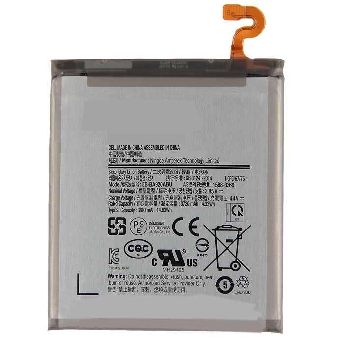 OEM Mobile Phone Battery Replacement for Samsung EB BA920ABU OEM Mobile Phone Battery Replacement for Samsung EB BA920ABU