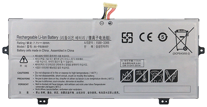 OEM Laptop Battery Replacement for  samsung NT930QBE K38W