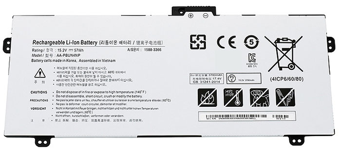 OEM Laptop Battery Replacement for  samsung AA PBUN4NP