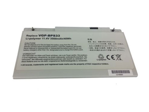 OEM Laptop Battery Replacement for  SONY VGP BPS33