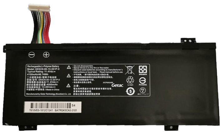 OEM Laptop Battery Replacement for SCHENKER GK5CN 00 13 3S1P 0 OEM Laptop Battery Replacement for SCHENKER GK5CN 00 13 3S1P 0