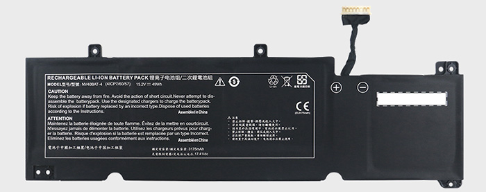 OEM Laptop Battery Replacement for  CLEVO NV41MZ