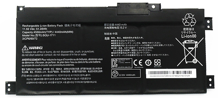 OEM Laptop Battery Replacement for THUNDEROBOT 911ME OEM Laptop Battery Replacement for THUNDEROBOT 911ME
